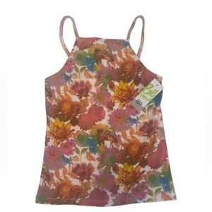 Girls BP Floral Tank Top Size: L 10/12 (D10)